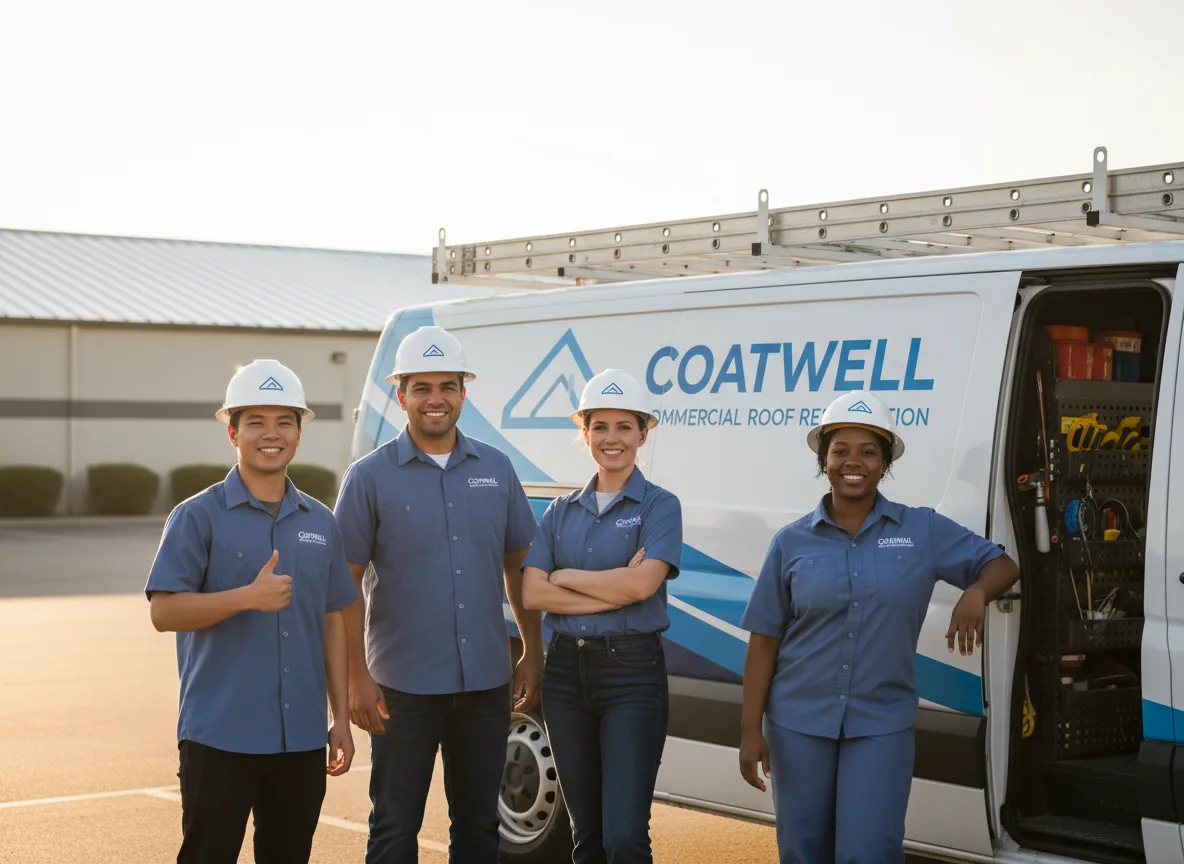 Commercial roof coating company in Bayside, CA